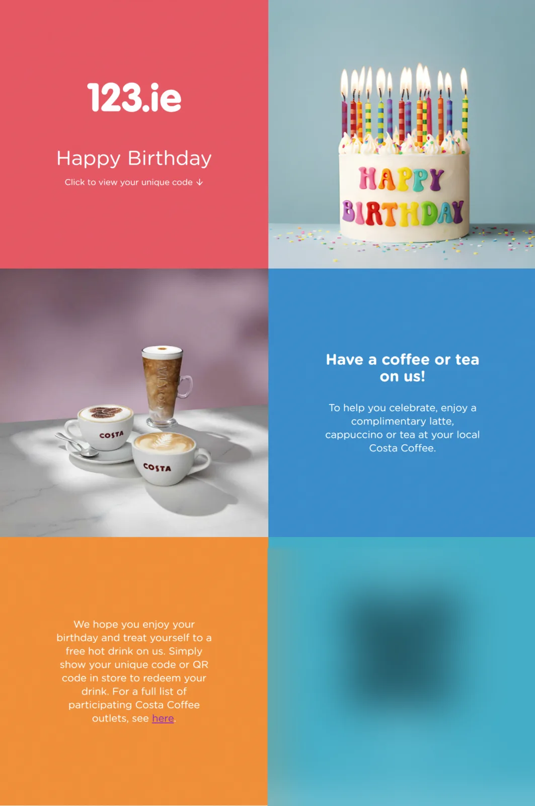 123.ie Birthday Promotion - image 1